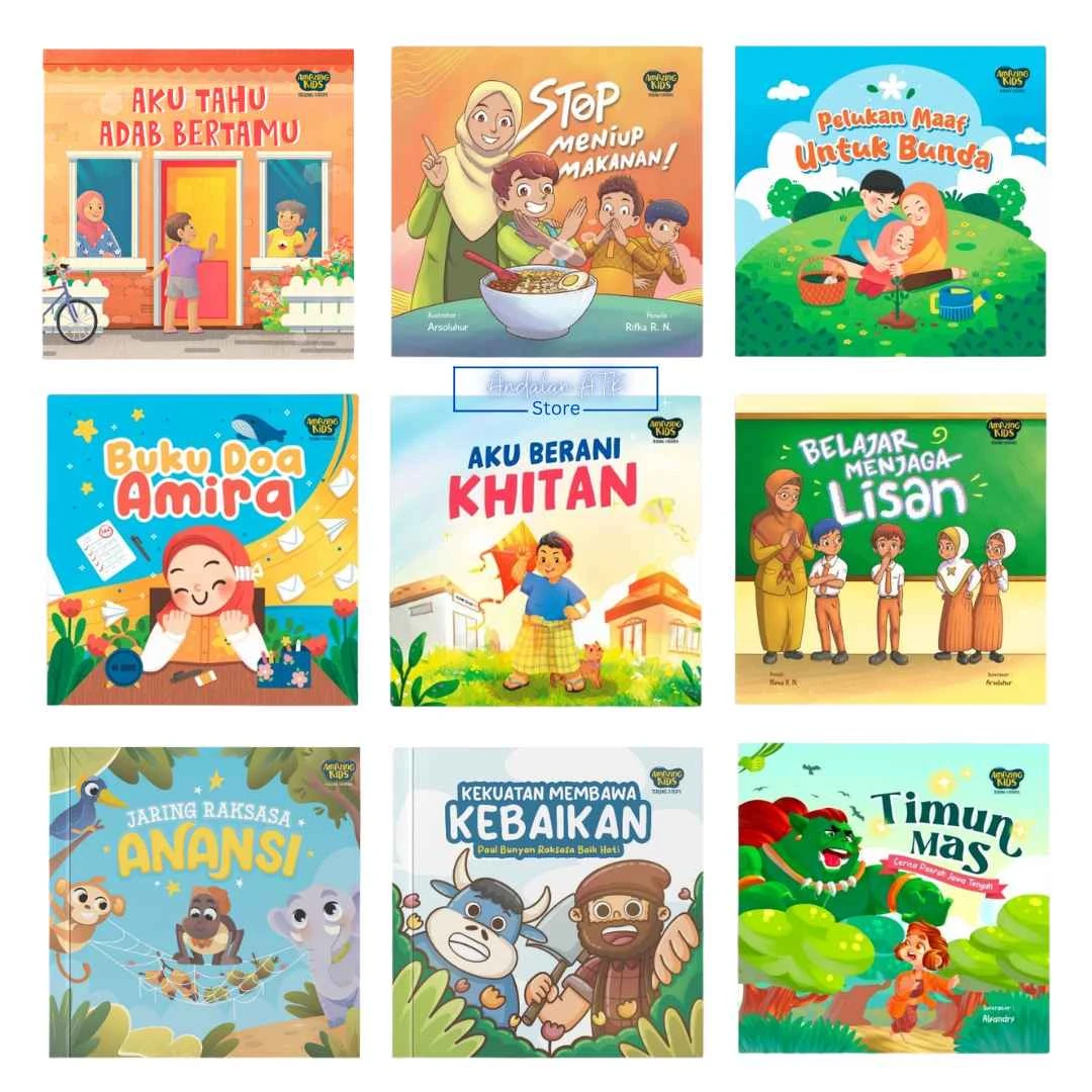 Amazing Kids Buku Cerita Anak Story Telling / Buku Bacaan Cerita Anak Ukuran 17x17 / Dongeng